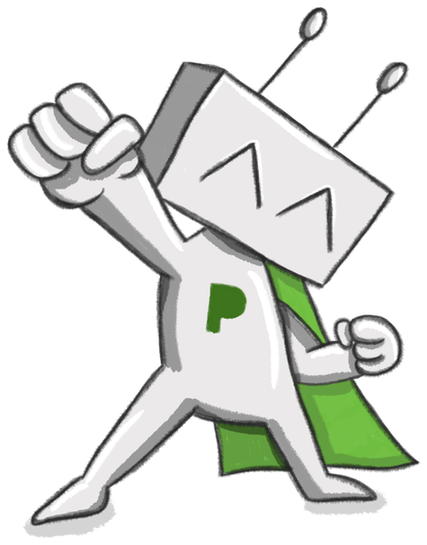 Dave, das Maskottchen der Pragtics GmbH