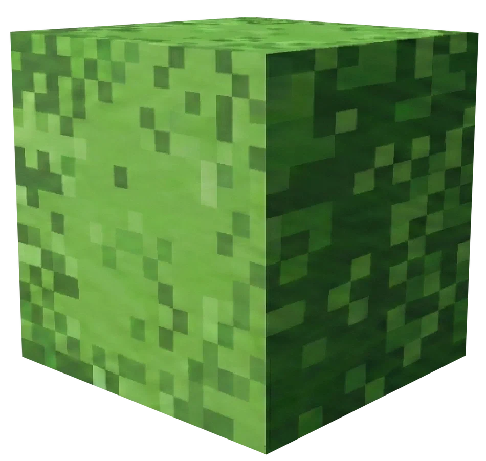 Massiver Voxel-Würfel als Sinnbild für einen Monolithen